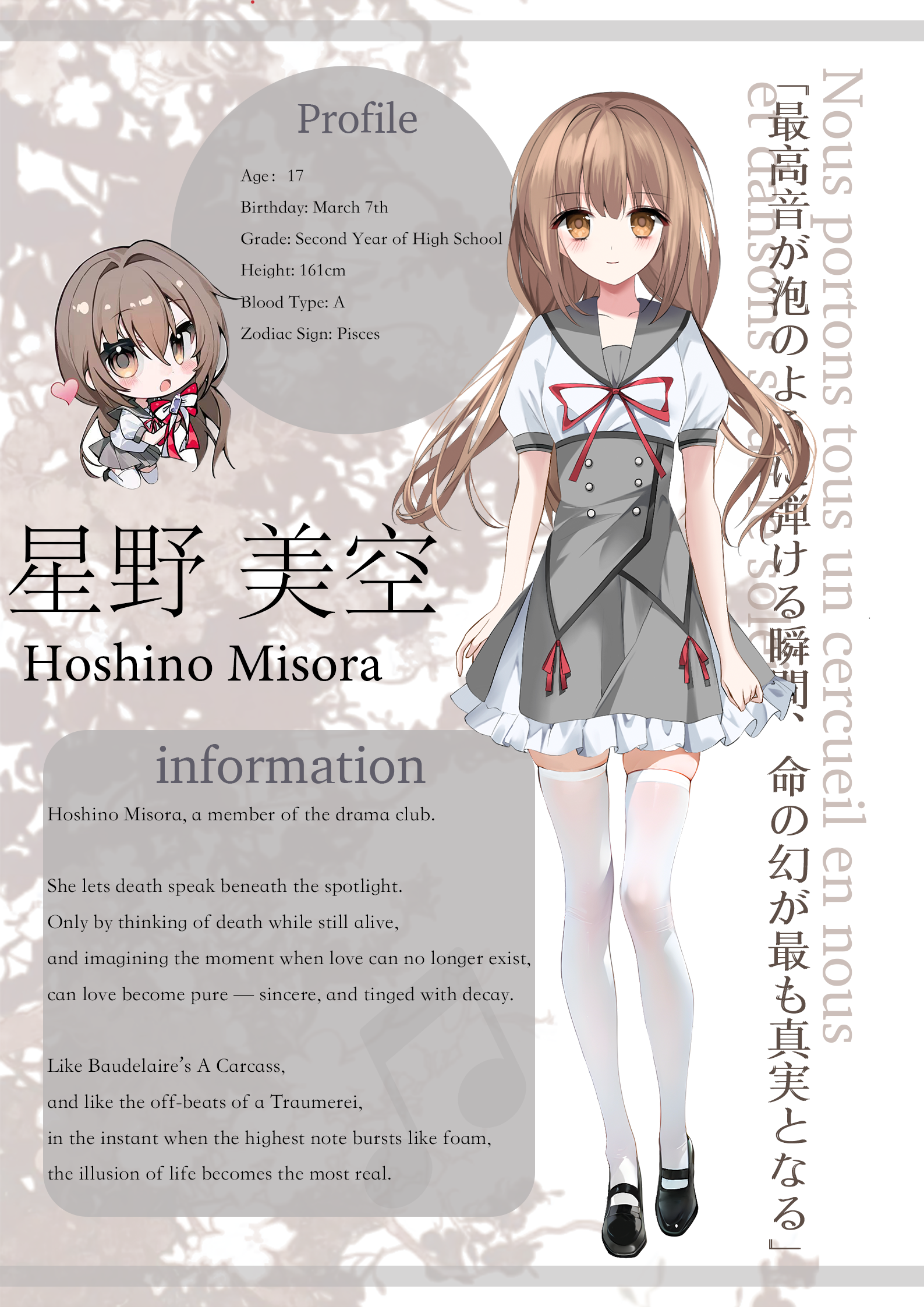 Hoshino Misora Poster