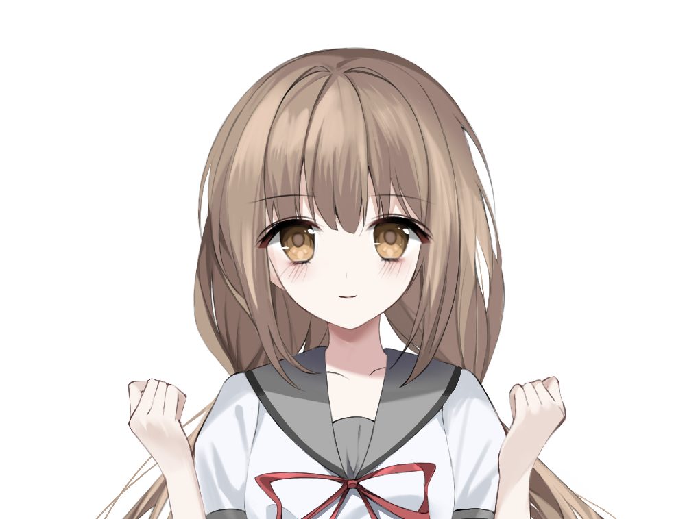 Hoshino Misora Bust Illustration